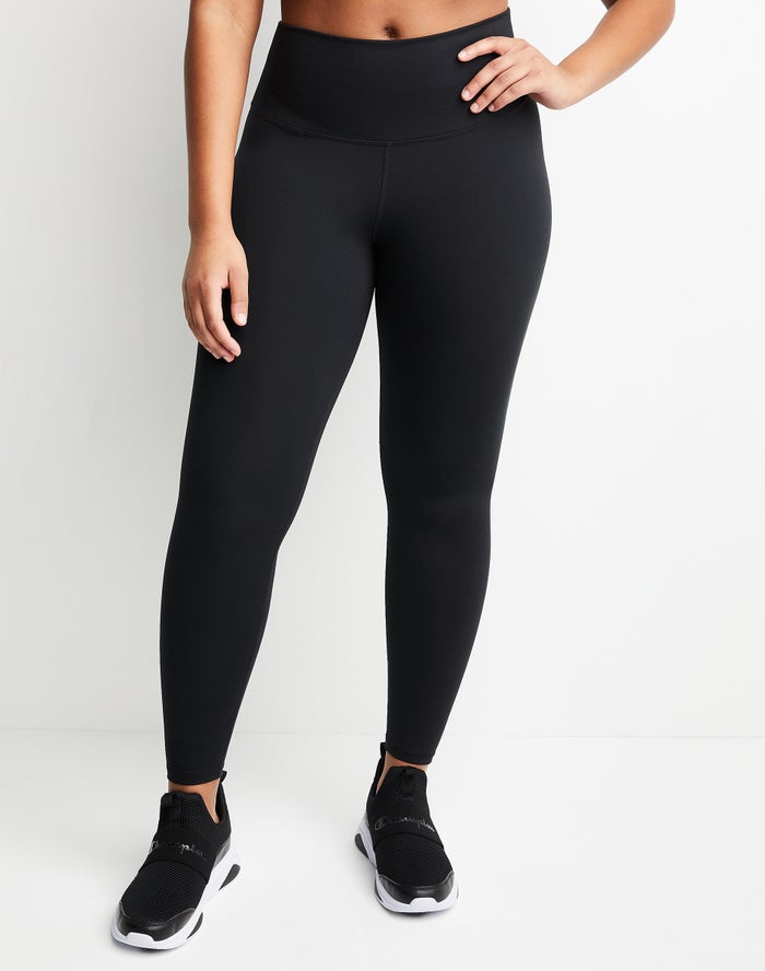 Champion Legging Dames - Zwart - Soft Touch 7/8 ( 432017-ZPM )